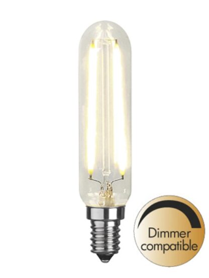 LED Klar filament lampa E14 2700K 250lm Dimmerkomp.