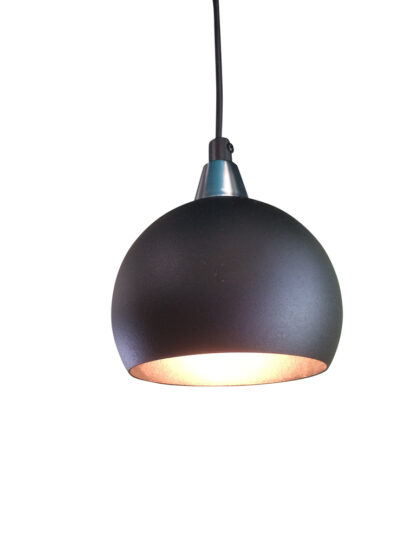 Fönsterlampa Klotet Svart Perforerad. Eklunds Metall
