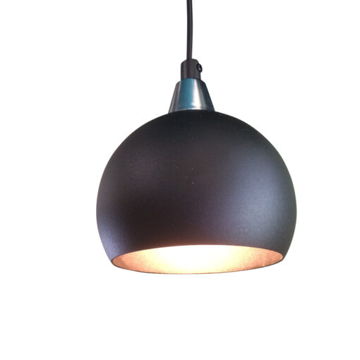 Fönsterlampa Klotet Svart Perforerad. Eklunds Metall