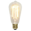 LED-LAMPA E27 ST64 SOFT GLOW. Vintagestil. 2,3W