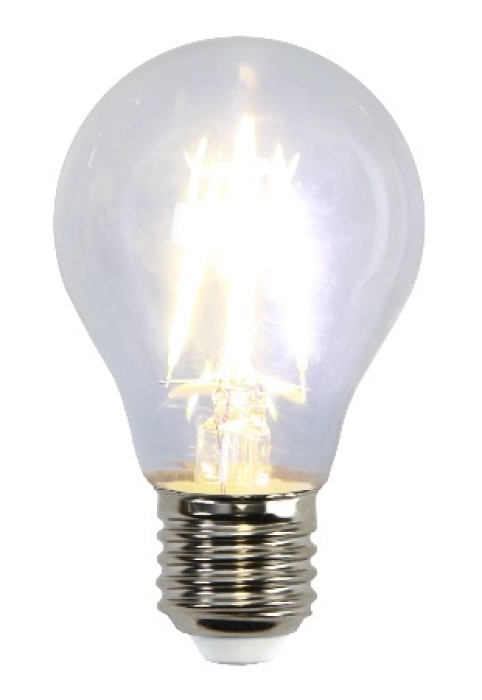 Illumination LED Klar Filamentlampa E27 2700K 400lm 4W