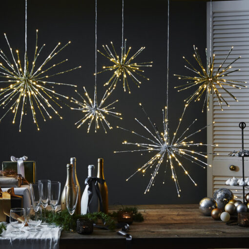 Hängande Dekoration Firework Gold 30 cm