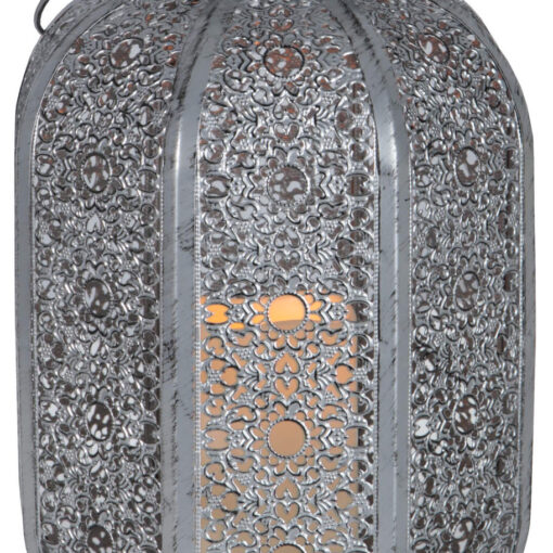 Lykta Agadir Silver