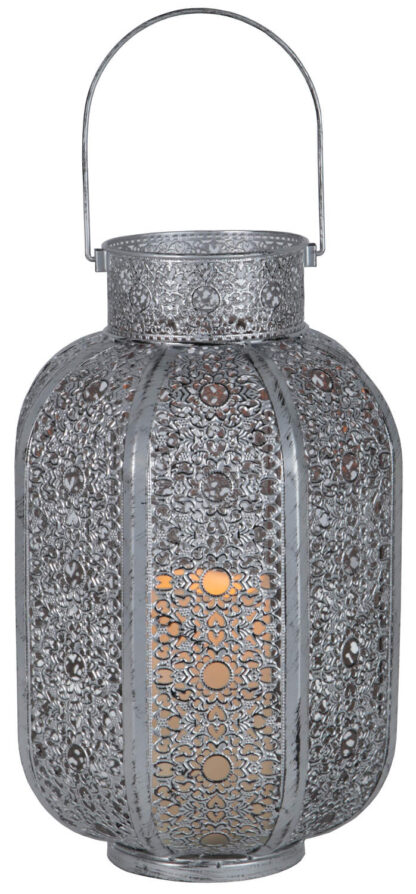 Lykta Agadir Silver