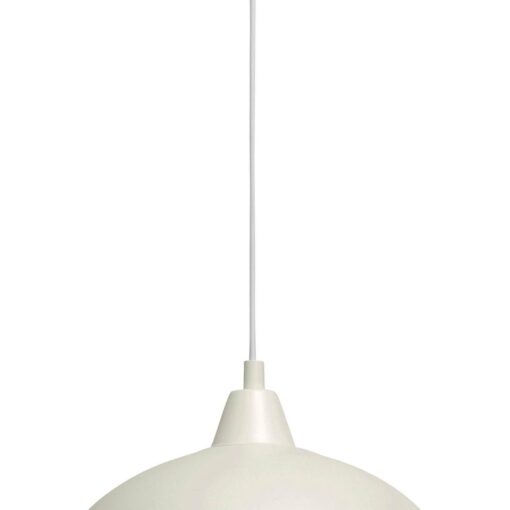 Taklampa Maj Vit 30 cm. Eklunds Metall