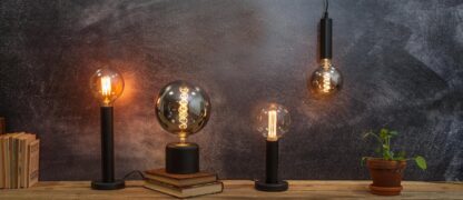 LED-LAMPA E27 G95 DECOLED SPIRAL SMOKE