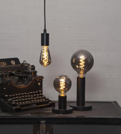 LED-LAMPA E27 G95 DECOLED SPIRAL SMOKE