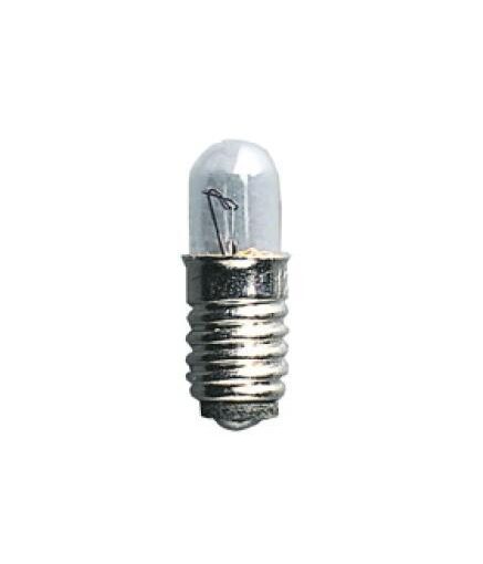 Microlampa E5 12V 0,6W. 5-pack. Klar