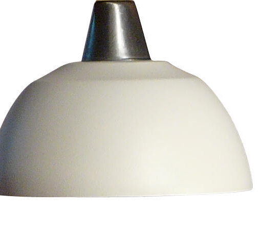 Fönsterlampa Maj Vit Struktur. 15cm. Eklunds Metall