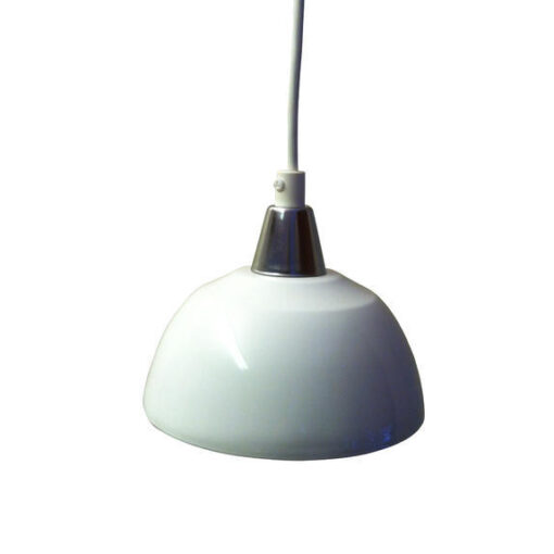 Fönsterlampa Maj Högblanksvit. 15cm. Eklunds Metall