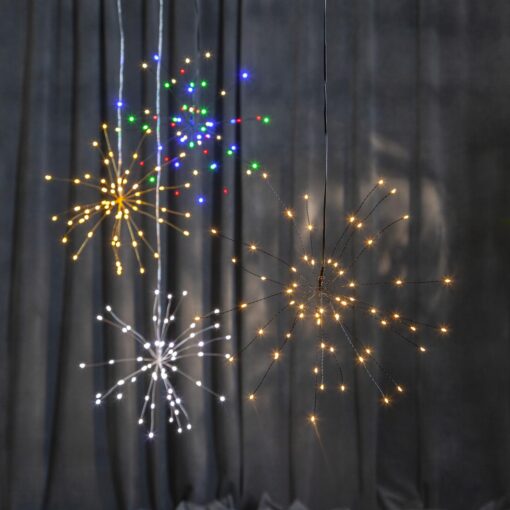 Hängande Dekoration Firework Mässing 26 cm