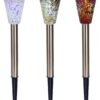 Solcellsbelysning Mosaik Rostfri. 1-Pack