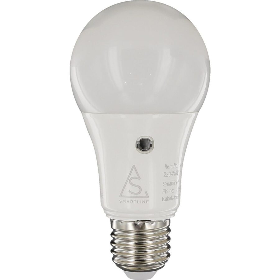 Sensorlampa Smartline LED E27 8,5W