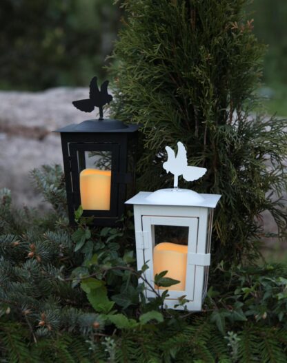 Gravljus/Minnesljus Svart LED - Duva