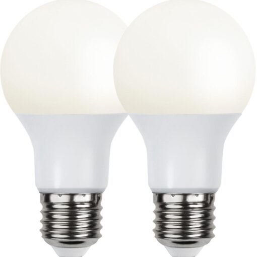 2P Led-Lampa E27 A60 Opaque Basic 3000K.