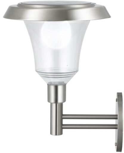 Väggljus Solenergi Rostfritt Stål 69 Lumen