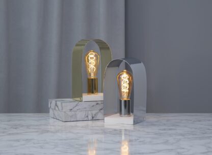 Nobel Lampfot E 27 Mässing