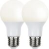 2P Led-Lampa E27 A60 Opaque Basic 3000K. 9W motsvarar glödlampa 60W