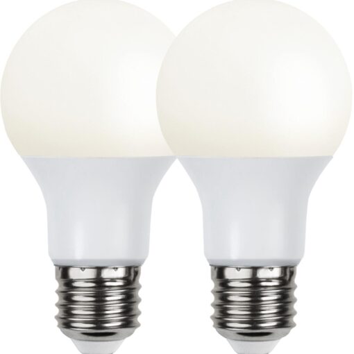 2P Led-Lampa E27 A60 Opaque Basic 3000K. 6,5W=40W