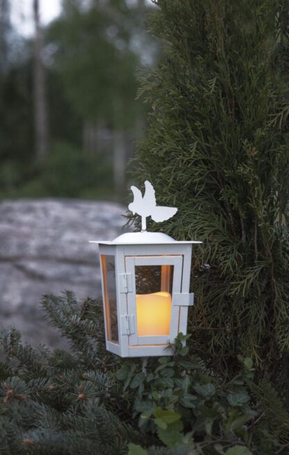 Gravljus/Minnesljus Vit LED - Duva