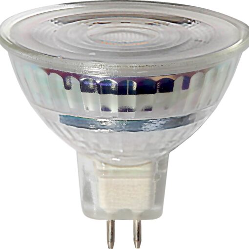 LED-LAMPA GU5,3 MR16 SPOTLIGHT GLASS