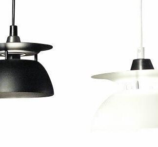 Taklampa Adam 20cm Svart Struktur. Eklunds Metall