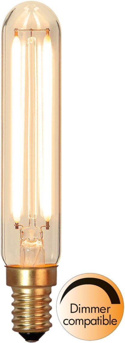 Rörlampa Klar Softglow E 14 2200 Kelvin 150 lm Dimbar