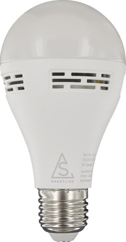 LED-lampa E27 med Bluetooth Högtalare. Music+Light