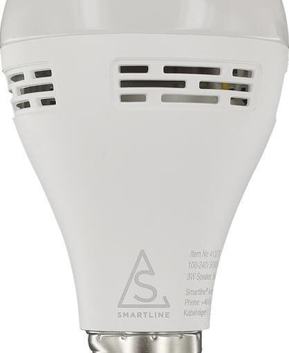 LED-lampa E27 med Bluetooth Högtalare. Music+Light