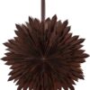Ice Paper Star 60 Cm Brown