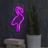 Hängande dekoration Neonlight Flamingo