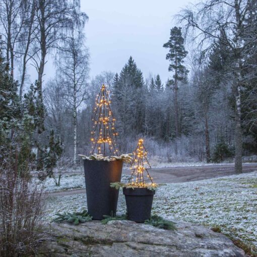 Julgransbelysning Inomhus LED Klar Vit Vaxljus 10L