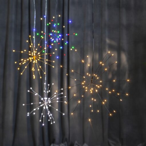 Hängande Dekoration Firework Svart 26 cm