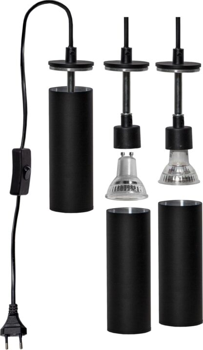 Fönsterlampa GU10 Hide Svart