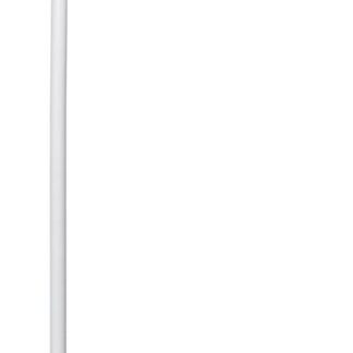 Golvlampa Geometri Vit/Guld 135 cm