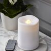 LED BLOCKLJUS WATER CANDLE