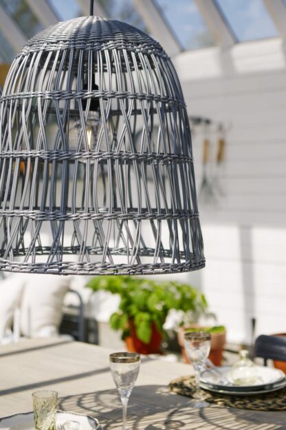 SLADDSTÄLL E27 SVART FÖR UTOMHUSBRUK