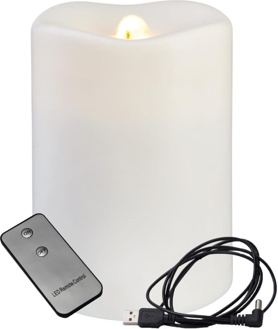 LED BLOCKLJUS WATER CANDLE