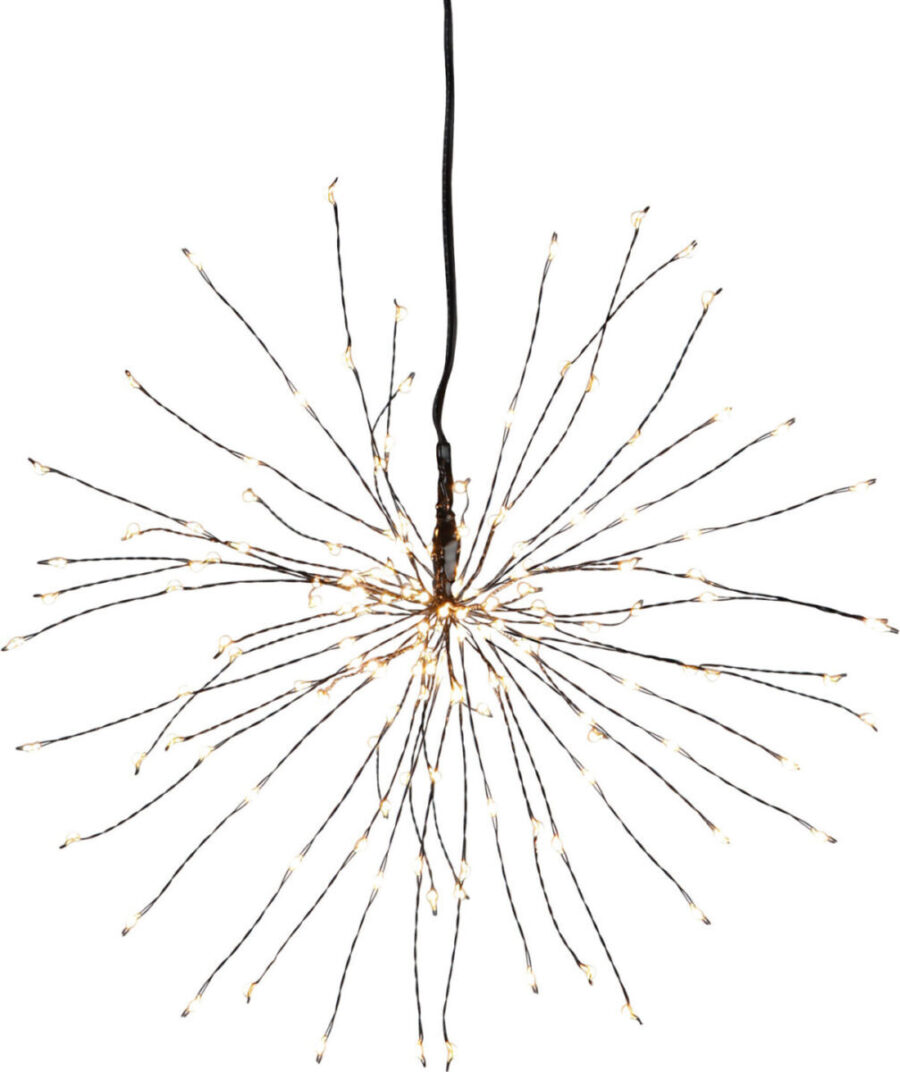 Hanging Firework 26cm Svart