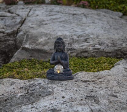 Solcellsdekoration Buddha