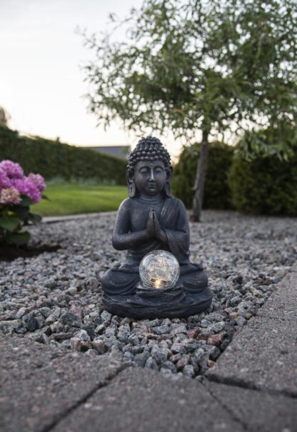 Solcellsdekoration Buddha