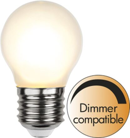 LED-LAMPA E27 G95 DECOLED SPIRAL SMOKE