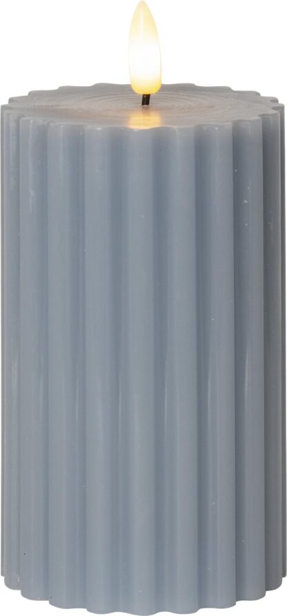 LED BLOCKLJUS FLAMME STRIPE BLÅ
