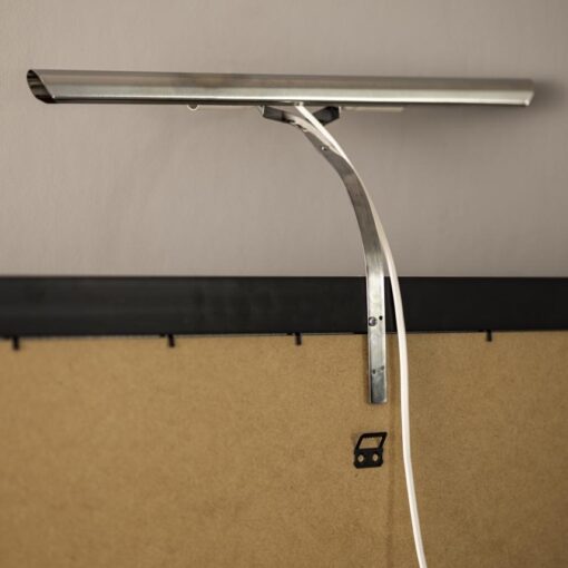 Tavelbelysning Uno Dubbel Chrome. Eklunds Metall