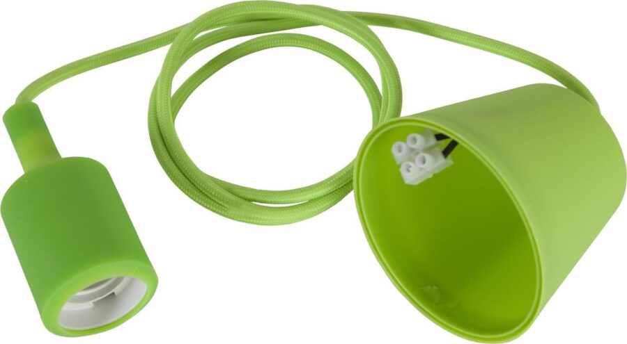 Sladdställ E27 Color Green