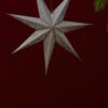 Adventsstjärna Decorus Silvergrå