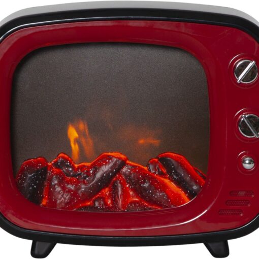 INOMHUSDEKORATION FIREPLACE TV