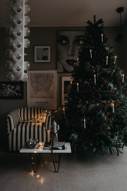 Julgransbelysning Inomhus LED Klar Vit Vaxljus 10L