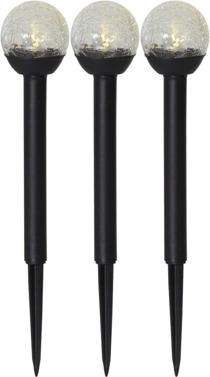 Solcellspollare Roma 3-Pack