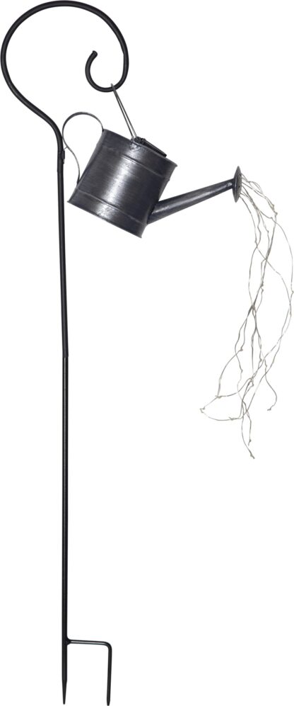 Solcellsdekoration Vattenkanna Zink 80 cm